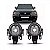 Farol auxiliar pajero full mitsubishi de 2003 a 2007 lado direito e lado esquerdo - Imagem 1