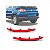 Lanterna para para choque tiguan volkswagen de 2009 a 2017 traseiro lado esquerdo refletor - Imagem 1
