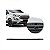 Friso de grade do radiador ecosport ford de 2018 a 2021 inferior cinza escuro - Imagem 1