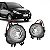 Farol auxiliar j3 jac de 2010 a 2013 lado direito hatch e sedã - Imagem 1