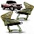 Braço do capô d20 chevrolet de 1985 a 1997 lado direito - Imagem 1
