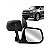 Retrovisor s10 chevrolet de 2012 a 2024 lado esquerdo externo preto com capa texturizada elétrico sem pisca - Imagem 1