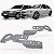 Braço do capô logus volkswagen de 1993 a 1998 e escort ford zetec lado direito - Imagem 1