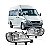 Farol sprinter mercedes benz de 2003 a 2011 lado esquerdo liso com auxiliar - Imagem 1