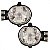 Farol auxiliar ram dodge de 2004 a 2009 lado direito verde escuro - Imagem 2