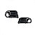 Moldura inferior para choque para farol auxiliar crossfox volkswagen de 2011 a 2014 cromada par - Imagem 2