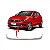 Friso da grade do para choque argo fiat de 2017 a 2022 dianteiro central cinza - Imagem 1