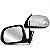 Retrovisor externo hilux toyota de 2012 a 2015 lado esquerdo cromado elétrico com pisca para picape e sw4 - Imagem 3
