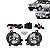Kit de farol auxiliar gol volkswagen de 2006 a 2008 geração 4 - Imagem 1