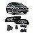 Kit de farol auxiliar civic honda de 2012 a 2014 com grade e aro cromado - Imagem 1