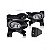 Kit farol auxiliar city honda de 2009 a 2011 com aro preto - Imagem 2