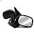 Retrovisor ram 1500 dodge de 2002 a 2008 lado direito externo elétrico com aquecimento e capa texturizada sem pisca - Imagem 2