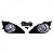 Kit de farol auxiliar corolla toyota de 2009 a 2011 com grade e aro preto - Imagem 2