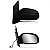 Retrovisor externo fox crossfox e spacefox volkswagen de 2004 a 2009 lado esquerdo elétrico - Imagem 3