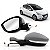 Retrovisor 208 peugeot de 2012 a 2020 lado direito externo elétrico com pisca e 11 fios - Imagem 1