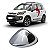 Capa de retrovisor externo air cross citroën de 2011 a 2015 lado direito cromada - Imagem 1