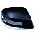 Capa do retrovisor c180 e c200 mercedes benz de 2008 a 2014 lado esquerdo preto externo com furo - Imagem 2