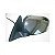 Retrovisor triton mitsubishi de 2007 a 2013 lado direito externo cromado elétrico com rebatimento sem aquecimento - Imagem 2