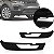 Spoiler para para choque evoque land rover de 2016 a 2018 dianteiro lado esquerdo preto sem pisca texturizado versão se - Imagem 1