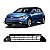 Grade para para choque golf volkswagen de 2018 a 2020 dianteira central TSI com furo e com friso cromado - Imagem 1