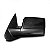 Retrovisor externo ranger ford de 2010 a 2012 lado esquerdo preto fixo com capa - Imagem 2