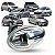 Lanterna lateral 206 peugeot de 2005 a 2010 e 207 peugeot e 307 peugeot e c3 citroën e expert peugeot e jumpy citroën lado direito e lado esquerdo cristal - Imagem 1