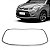 Friso da grade do para choque c3 citroën de 2013 a 2020 dianteiro central cinza - Imagem 1