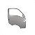 Porta hr hyundai de 2005 a 2025 dianteira lado direito verde escuro - Imagem 2