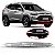 Friso do para choque tracker chevrolet de 2020 a 2025 dianteiro prata - Imagem 1