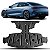Defletor seal byd de 2023 a 2025 traseiro verde escuro carpete - Imagem 1