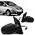 Retrovisor externo fox e crossfox e spacefox volkswagen de 2004 a 2009 lado esquerdo elétrico - Imagem 1