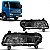 Farol auxiliar delivery volkswagen de 2017 a 2025 lado esquerdo verde escuro - Imagem 1