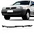 Friso bigode gol volkswagen de 1995 a 1999 dianteiro de lata - Imagem 1