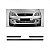 Protetor de para choque corsa chevrolet de 2003 a 2007 hatch - Imagem 1
