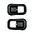 Moldura inferior para choque da maçaneta escort ford de 1987 a 1995 verona ford e apolo volkswagen de 1990 a 1992 lado direito e lado esquerdo cinza interno grafite - Imagem 1