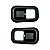 Moldura inferior para choque da maçaneta escort ford de 1987 a 1995 verona ford e apolo volkswagen de 1990 a 1992 lado direito e lado esquerdo cinza interno grafite - Imagem 2