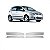 Friso da grade fox e crossfox volkswagen de 2004 a 2007 dianteiro cromado - Imagem 1