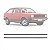Friso da caixa de entrada de ar gol volkswagen de 1980 a 1986 preto - Imagem 1