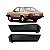 Ponteira de para choque corcel ii ford de 1978 a 1984 preta longa - Imagem 1