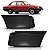 Ponteira de para choque chevette chevrolet de 1987 a 1996 superior preta - Imagem 1