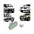 Lanterna clio renault de 2003 a 2011 e master renault de 2009 a 2012 e duster renault de 2010 a 2020 lateral cristal - Imagem 1