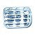 Difusor de entrada de ar clio renault de 1999 a 2011 central lado esquerdo cinza escuro - Imagem 2