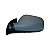 Retrovisor 307 peugeot de 2003 a 2012 lado esquerdo preto externo elétrico - Imagem 2