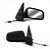 Retrovisor externo gol volkswagen de 1999 a 2008 lado direito bicolor duas portas com controle manual - Imagem 2