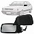 Retrovisor gol volkswagen de 1987 a 1994 lado esquerdo externo com controle manual - Imagem 1