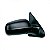 Retrovisor externo gol volkswagen de 1999 a 2008 lado direito verde escuro adaptação sem pisca quatro portas geração três ponteira para choque - Imagem 2