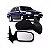 Retrovisor externo santana volkswagen de 1999 a 2006 lado esquerdo verde escuro fixo - Imagem 1