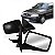 Retrovisor externo escort ford de 1993 a 1996 lado esquerdo verde escuro com controle manual - Imagem 1