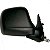 Retrovisor externo fiorino fiat de 2011 a 2013 lado esquerdo com controle manual e adaptação de 1997 a 2011 - Imagem 2