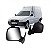 Retrovisor externo fiorino fiat de 2011 a 2013 lado direito com adaptação de 1997 a 2011 - Imagem 1